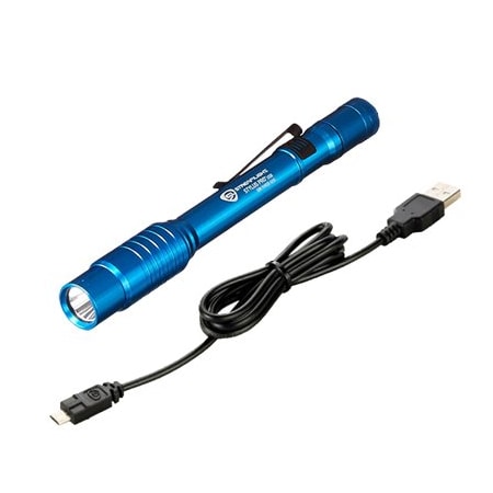 Streamlight STYLUS PRO USB w/USB-Blue/White SR66140